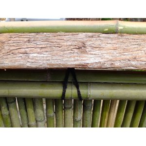 画像3: 竹垣（屋根あり）