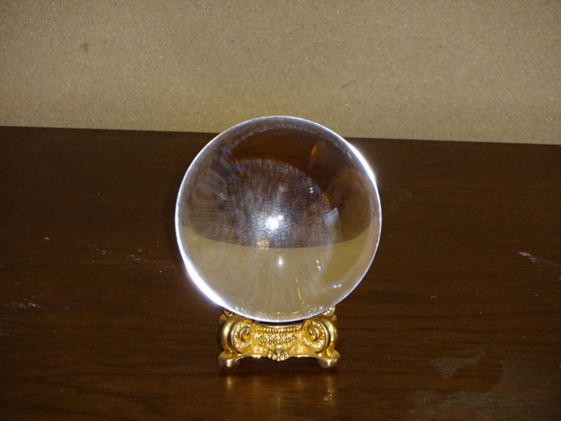 画像1: 水晶玉（天然石・国産鑑定証付き） (1)